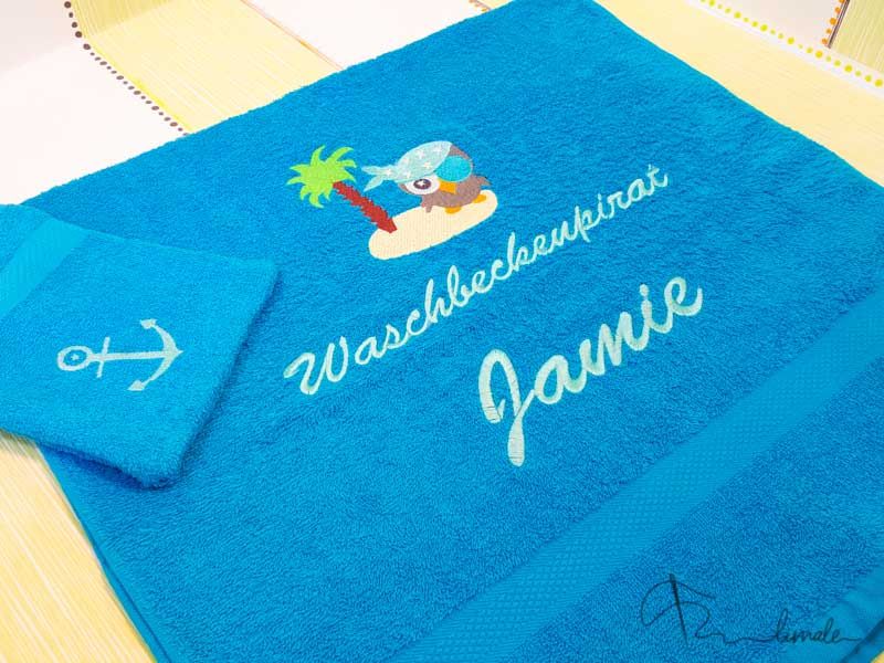 Besticktes Handtuch